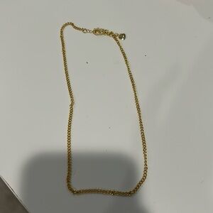 gold necklace